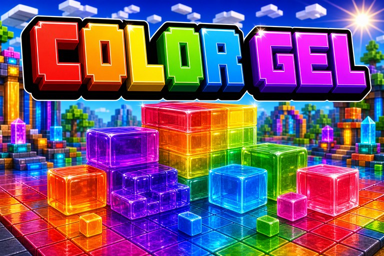 Rainbow Slimes Texture Pack preview for Minecraft Bedrock