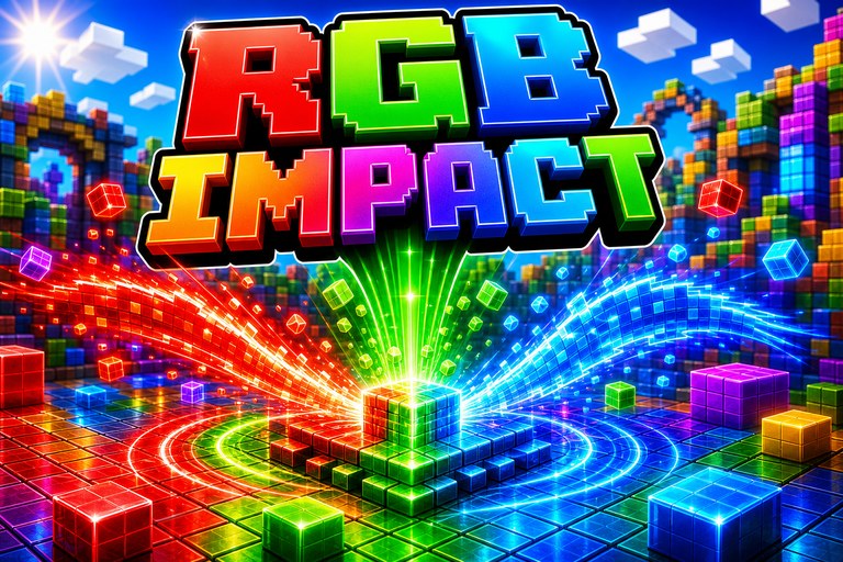 RGB Damages Texture Pack preview for Minecraft Bedrock