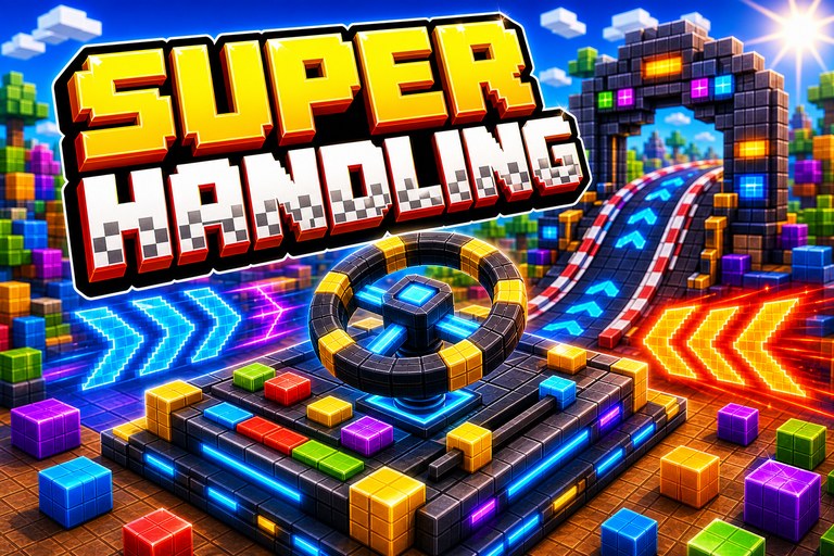 Super Handling Resource Pack preview for Minecraft Bedrock