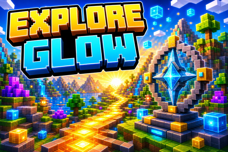 The Explore Experience Texture Pack preview for Minecraft Bedrock