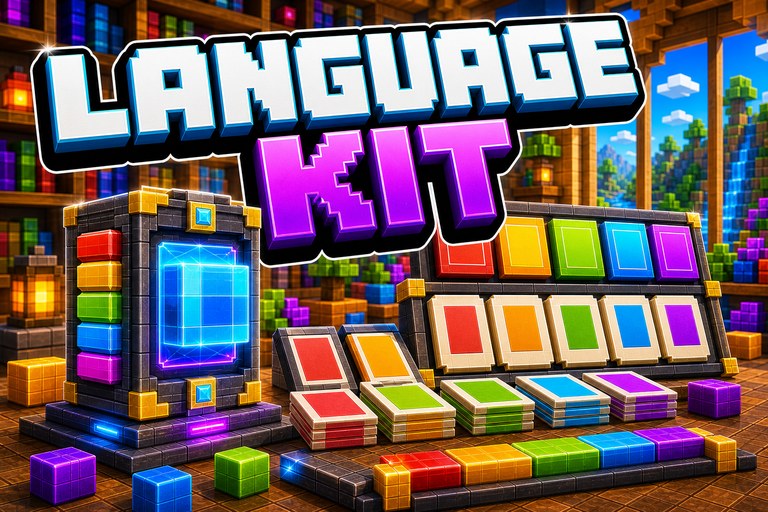 THLanguage Bedrock Texture Pack preview for Minecraft Bedrock