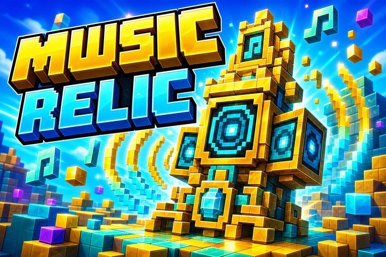 Totem of RickRollin texture pack preview for Minecraft Bedrock