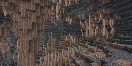 Dripstone caves Minecraft spawn biome