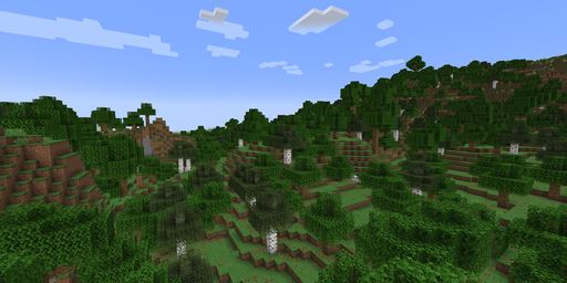 Forest Minecraft spawn biome