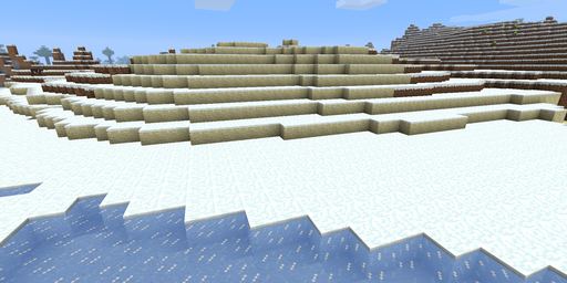 Ice desert Minecraft spawn biome