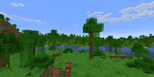 Jungle edge Minecraft spawn biome