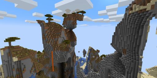Shattered savanna Minecraft spawn biome