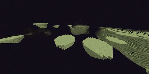 Small end islands Minecraft biome