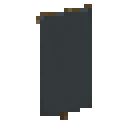 Gray banner Minecraft recipe ingredient