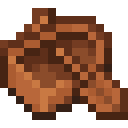 Acacia boat Minecraft block