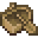 Oak boat Minecraft block