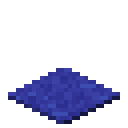 Blue carpet Minecraft block
