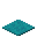 Cyan carpet Minecraft block