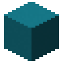 Cyan concrete Minecraft block