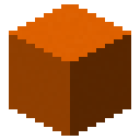 Orange concrete Minecraft block