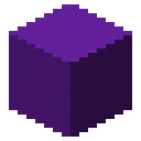 Purple concrete Minecraft block