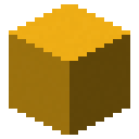 Yellow concrete Minecraft block