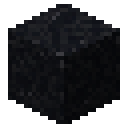 Black concrete powder Minecraft block