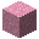 Pink concrete powder Minecraft block