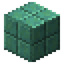 Oxidized cut copper Minecraft block