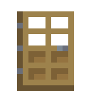 Oak door Minecraft block