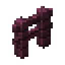 Crimson fence Minecraft block