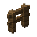 Spruce fence Minecraft block