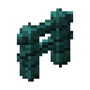 Warped fence Minecraft block