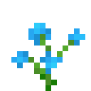Blue orchid Minecraft block