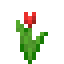 Red tulip Minecraft block