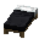 Black bed Minecraft recipe ingredient