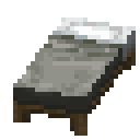 Light gray bed Minecraft block