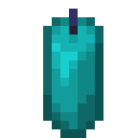 Cyan candle Minecraft block