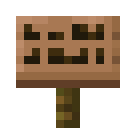 Jungle sign Minecraft block