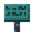 Warped sign Minecraft block
