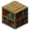 Bookshelf Minecraft block