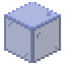 Blue stained glass Minecraft block