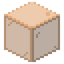 Orange stained glass Minecraft block