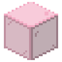 Pink stained glass Minecraft block