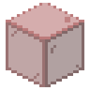 Red stained glass Minecraft block