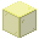 Yellow stained glass Minecraft block