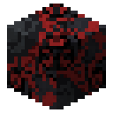 Black glazed terracotta Minecraft block