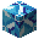 Light blue glazed terracotta Minecraft block