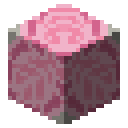 Pink glazed terracotta Minecraft block