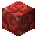 Red glazed terracotta Minecraft block