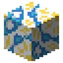 White glazed terracotta Minecraft block