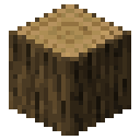 Oak log Minecraft block