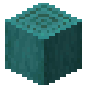 Stripped warped stem Minecraft block