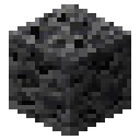 Deepslate coal ore Minecraft block