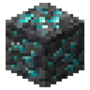 Deepslate diamond ore Minecraft block